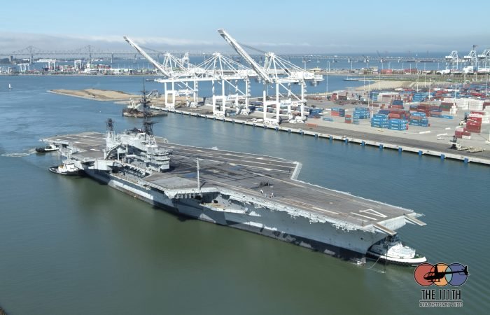 Foss Maritime working the Aircraft Carrier Midway